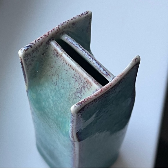 MICHAEL COHEN | Vintage | Art Pottery Handcrafted Miniature Stoneware 3.75" Tall - Picture 5 of 13